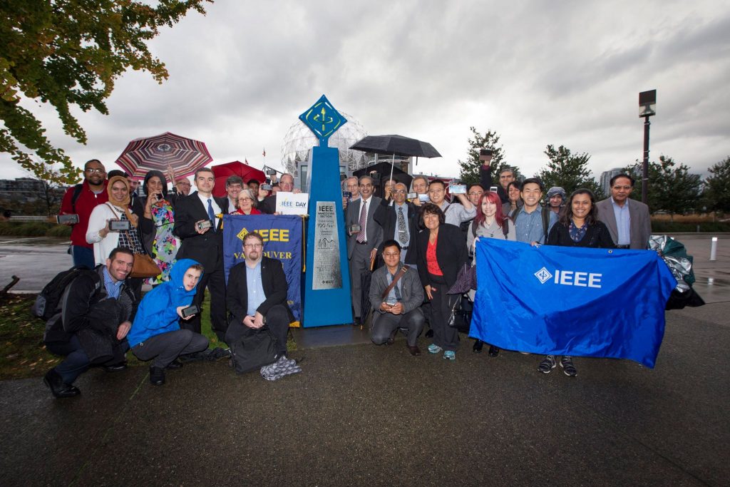 Rain or shine, the dedicated volunteers at the IEEE Vancouver Section came out in full force to celebrate the 2016 IEEE Day