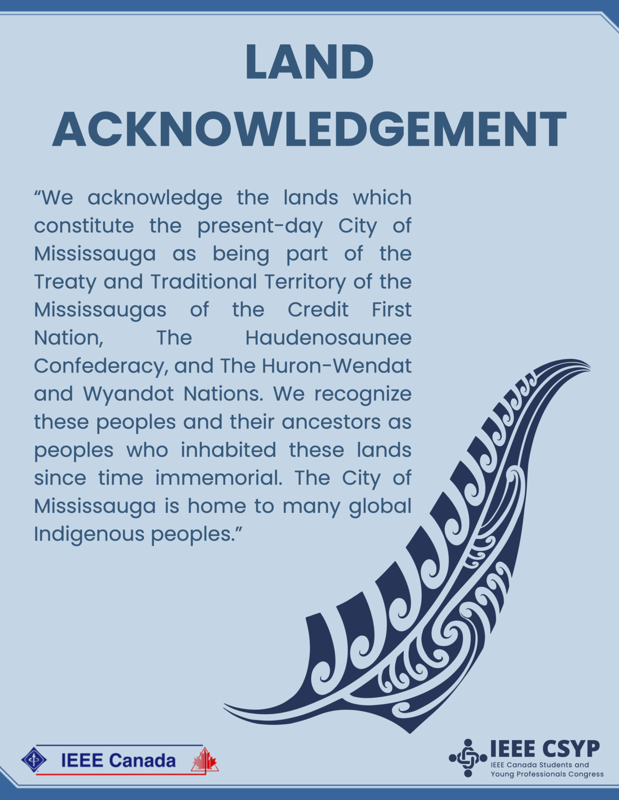 IEEE Canada Students and Young Professionals Congress 2025-2